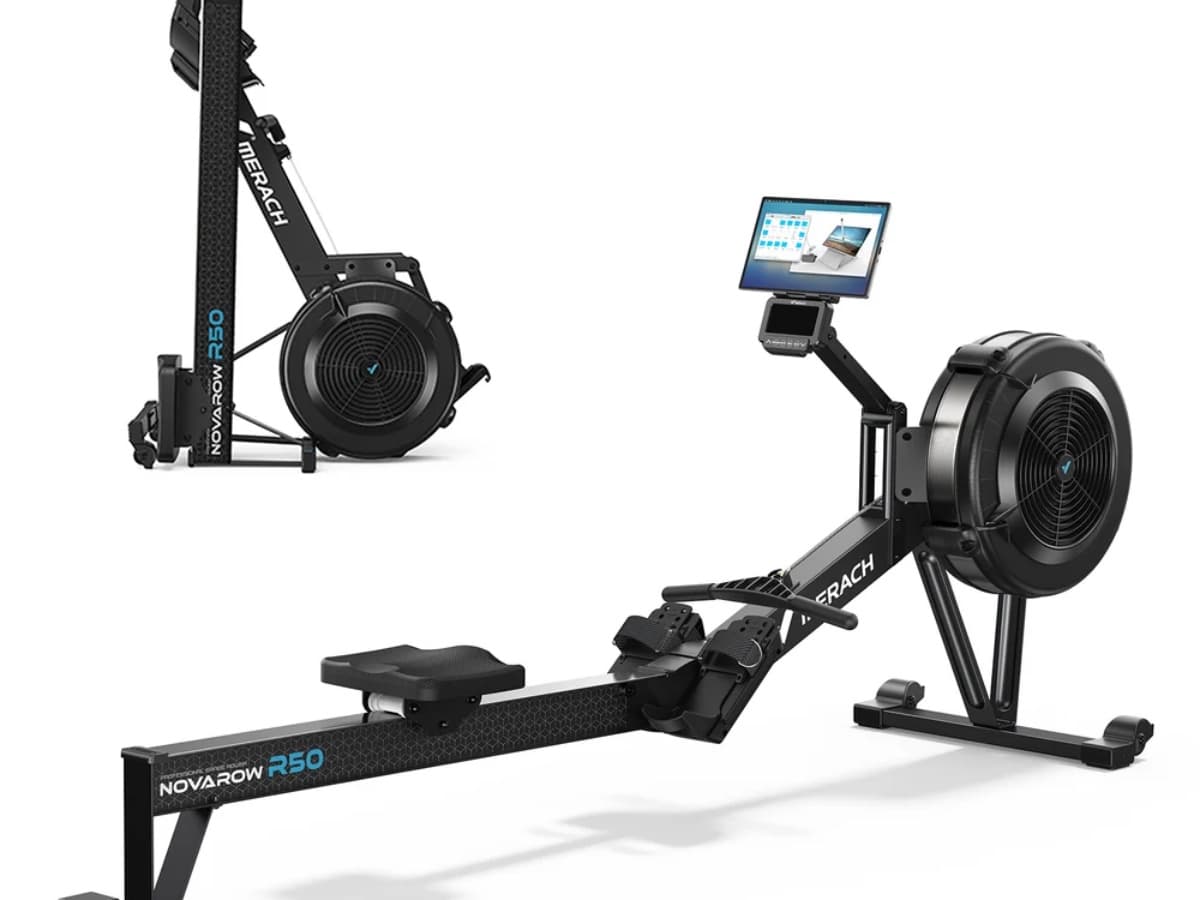 NovaRow R50 Pro Air Rower with Upgraded Backlit Monitor classified photo