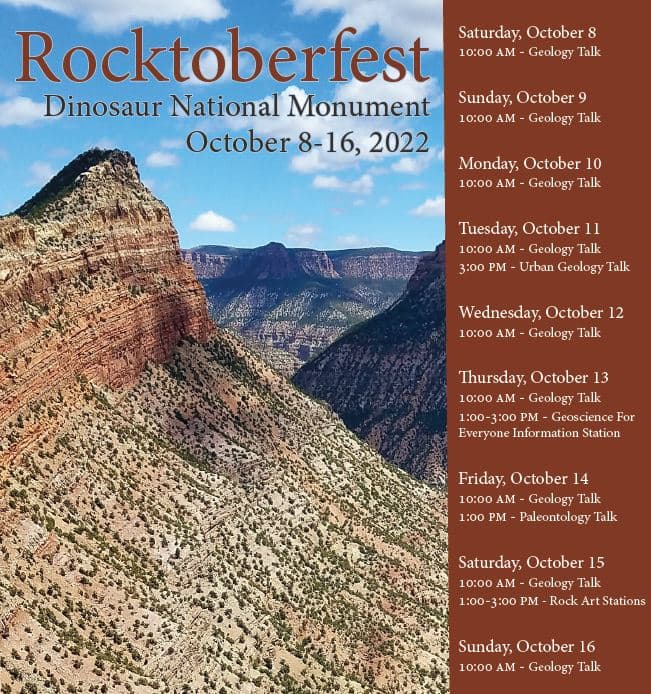 Rocktoberfest Happening at Dinosaur National Monument