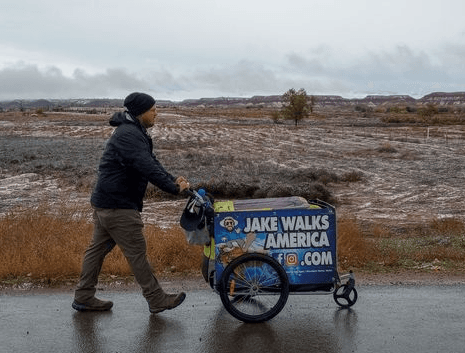 ‘Jake Walks America’ Arrives In Vernal