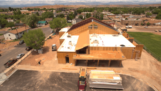 Roosevelt Library Construction Continues Despite Supply Issues