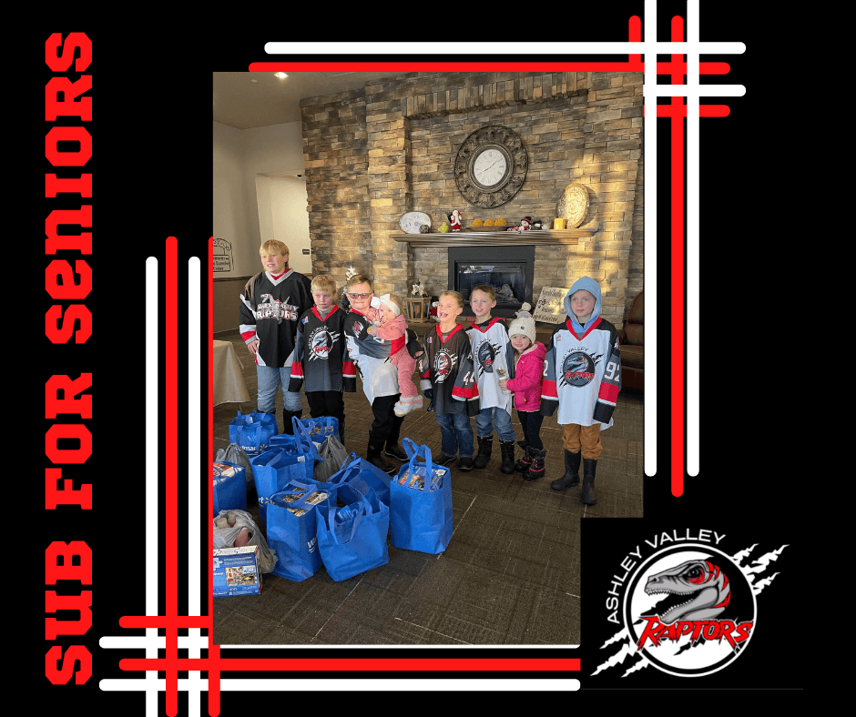Ashley Valley Hockey Sells “Old School” Swag; Makes Donation to Sub For Seniors