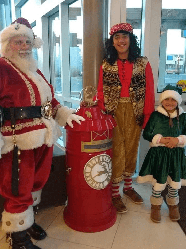 Santa’s Shiny Red Mailboxes Are Up!