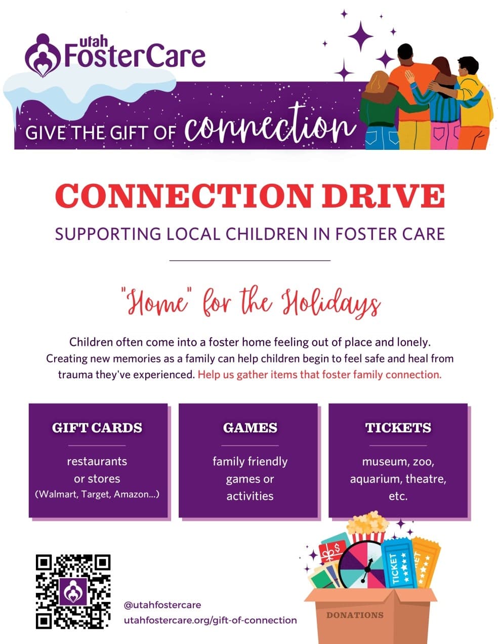 Foster Care Connection Drive Invites Community To Donate Items To Help Kids