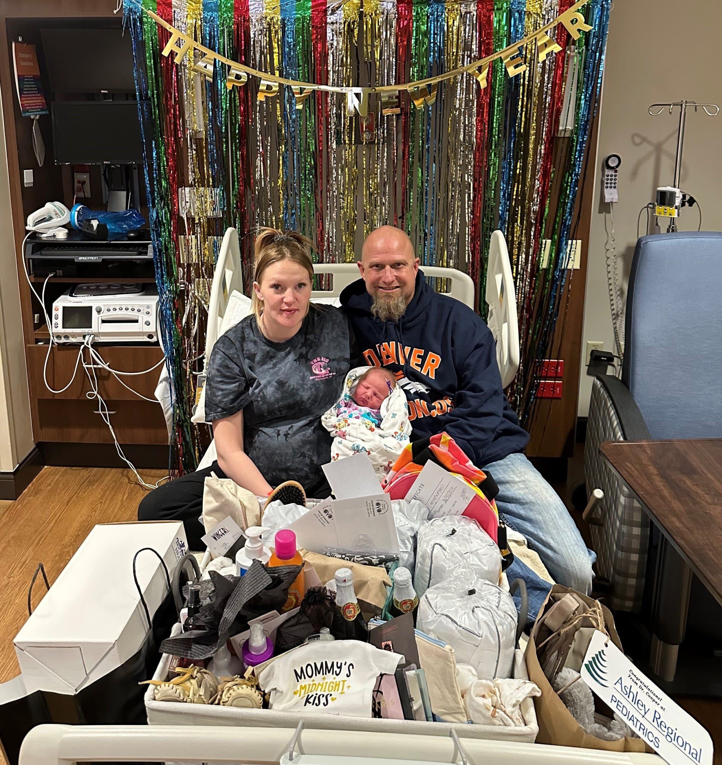 ARMC Welcomes Braylee, The 2023 New Year’s Baby