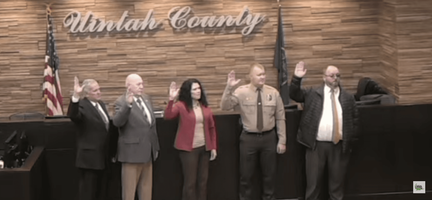 Uintah County Holds Swearing In Ceremony For Elected Offices