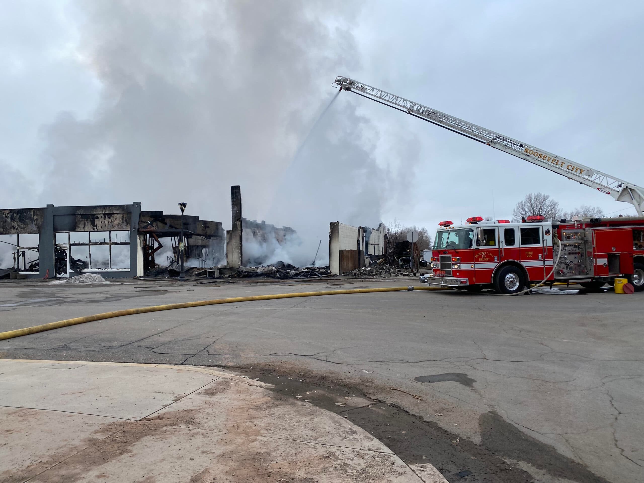 Investigation Reveals Cause Of Fire That Destroyed Two Roosevelt Businesses