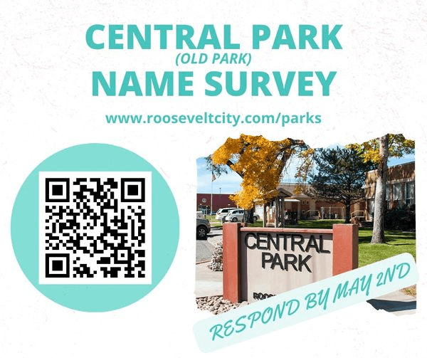 Roosevelt City Council Considers Renaming Central Park; Requests Public’s Help