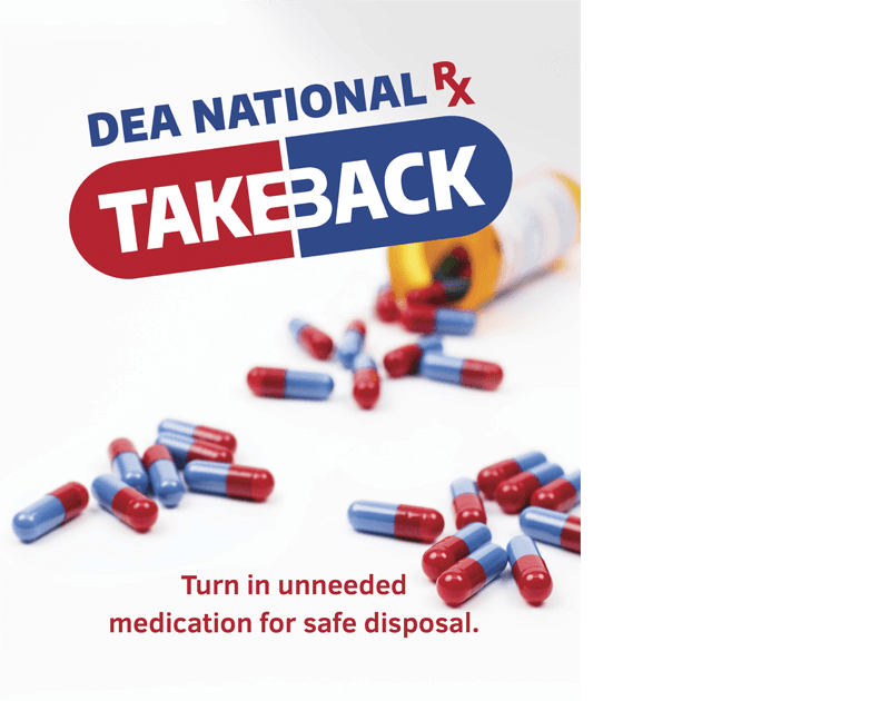 Tomorrow Is DEA National Drug Takeback Day