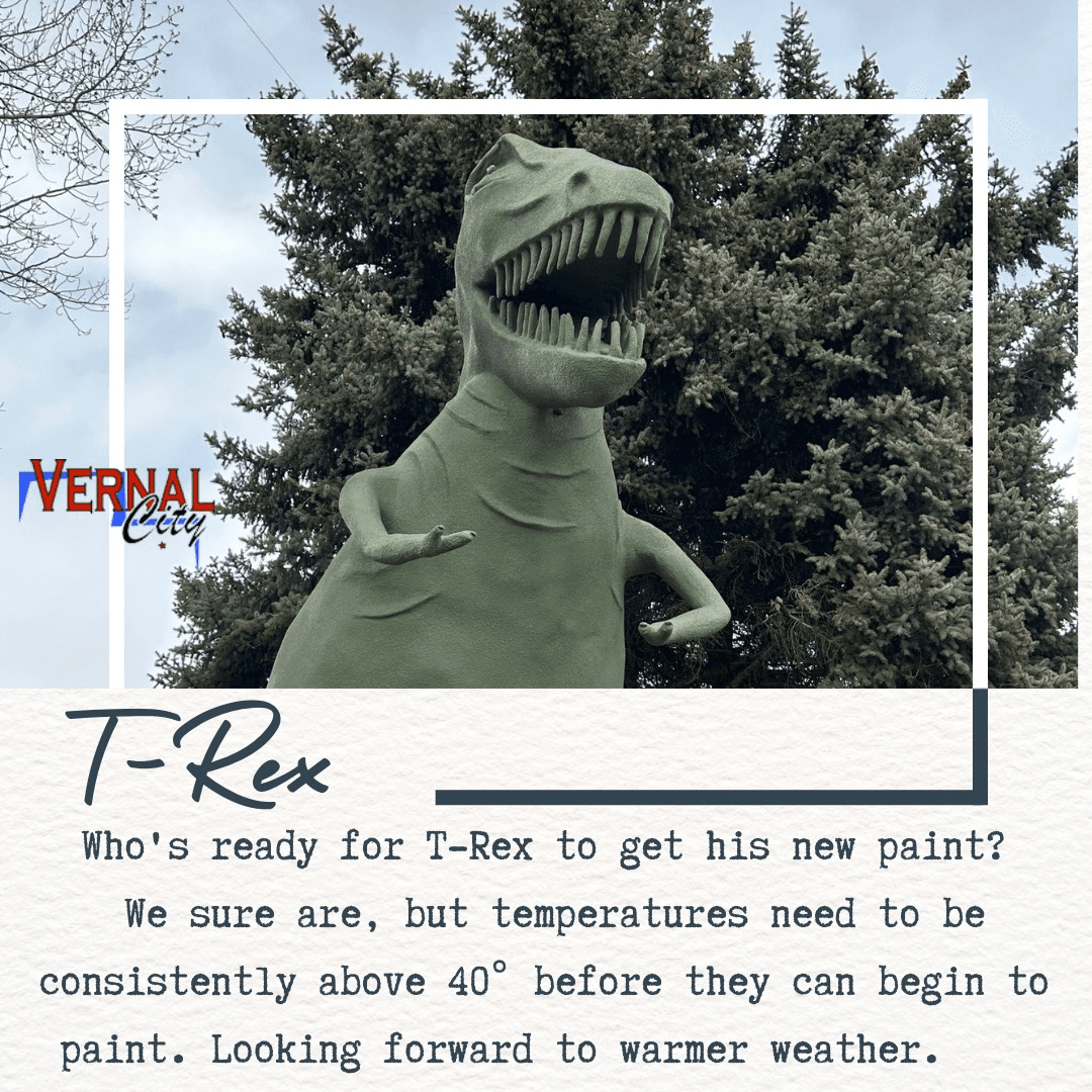 It’s Time! T-Rex Makeover Has Commenced