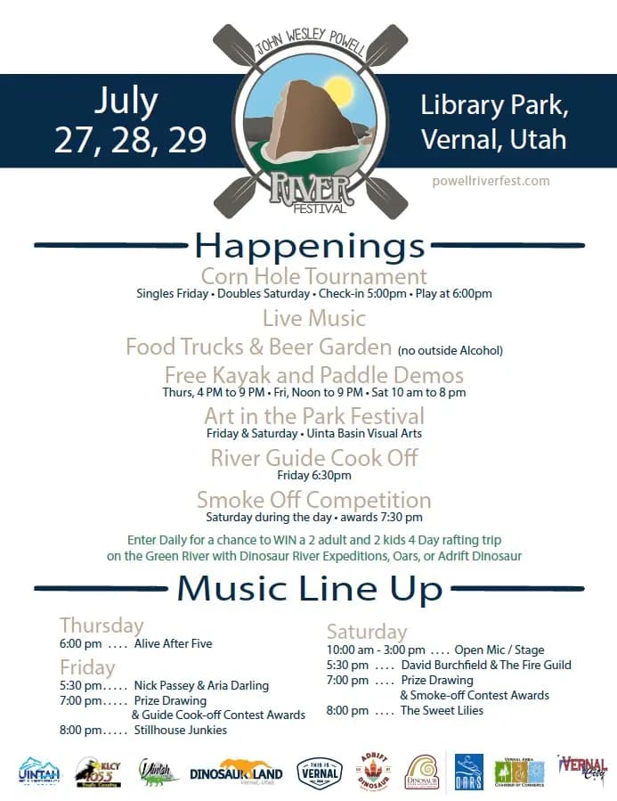 John Wesley Powell RiverFest Runs Thursday, Friday, Saturday
