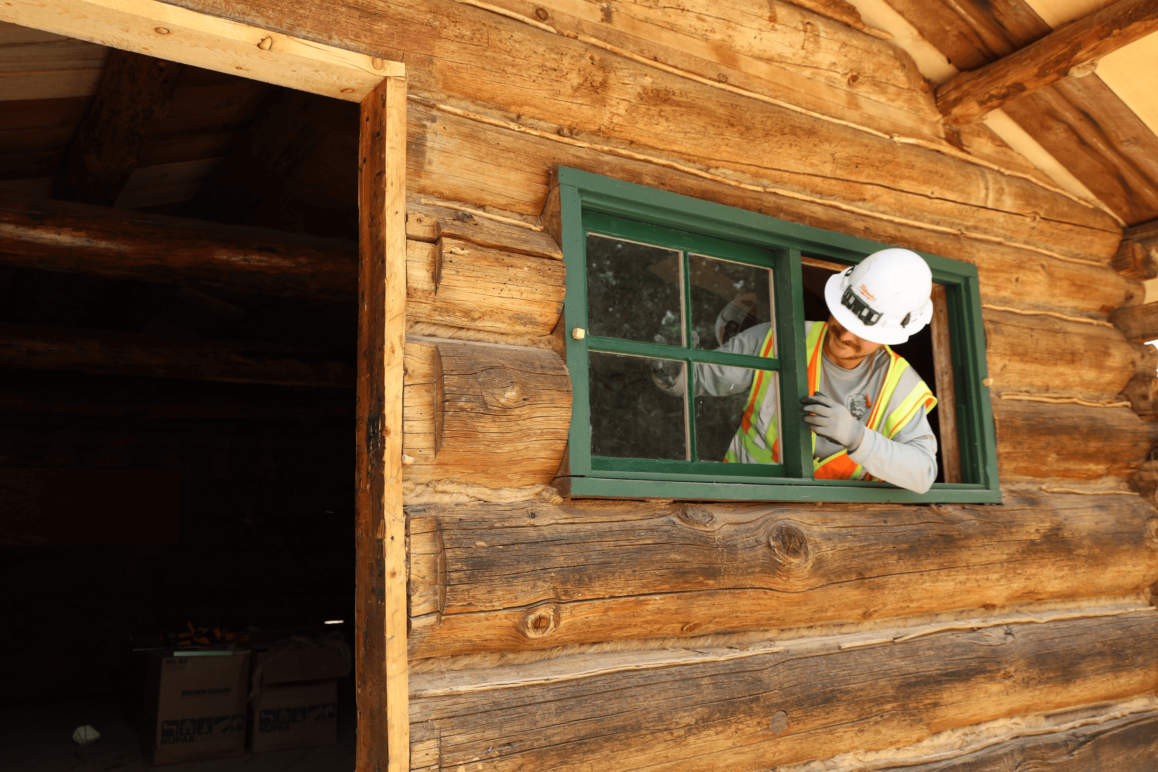100 Year Old Historic Cabin To House New Interpretive Exhibits