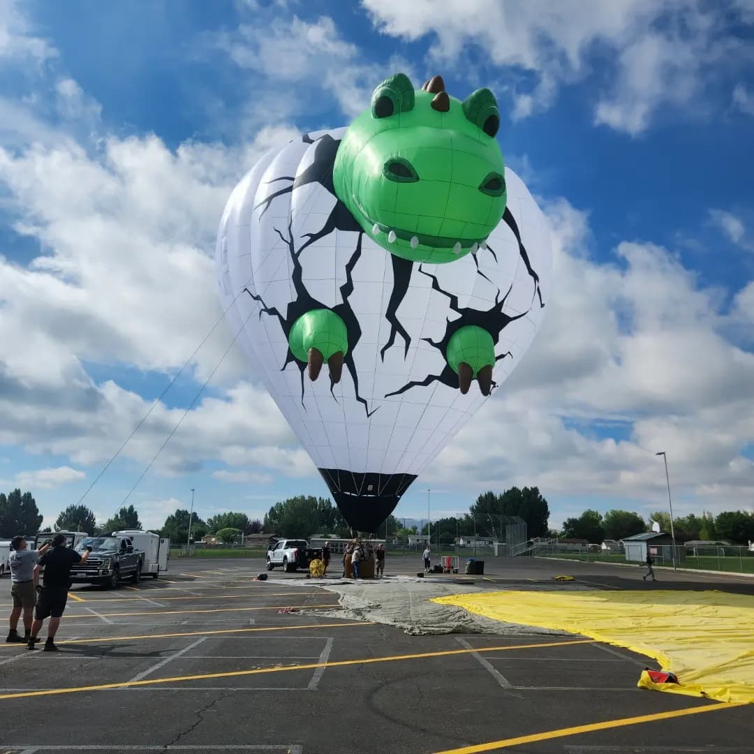 Watch For Local’s Baby T-Rex Balloon Making Debut During Dinah “SOAR” Days