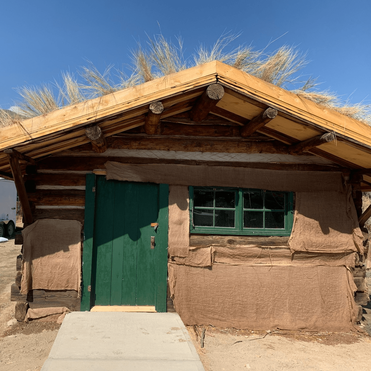 Preservation Work Underway On 100 Year Old Wade And Curtis Cabin