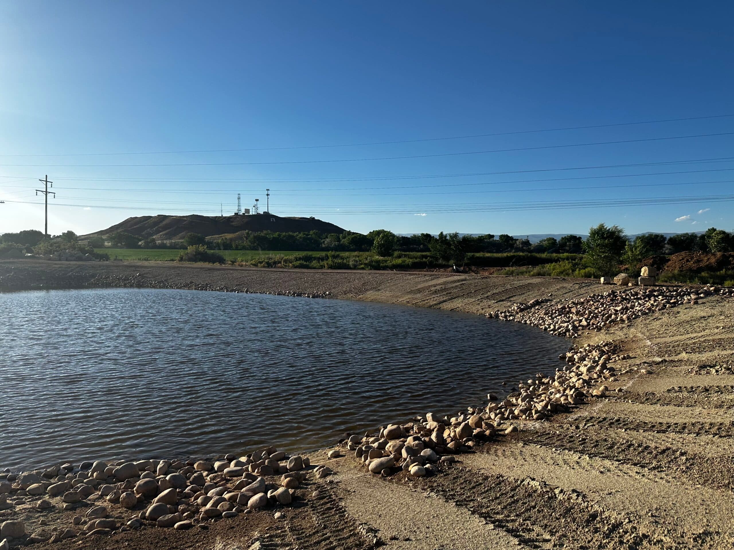 Construction Moving Along On New Community Fishing Pond In Roosevelt