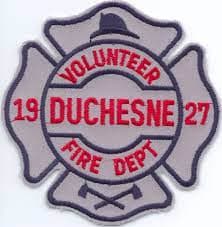 Duchesne Volunteer Fire Department On Winter Holiday Fires