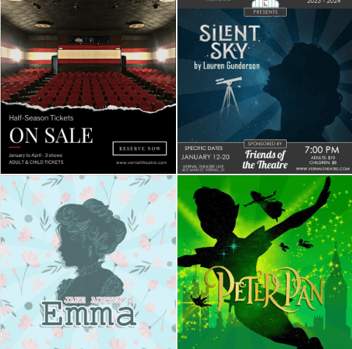 A New Year Means New Shows At Vernal Theatre Live