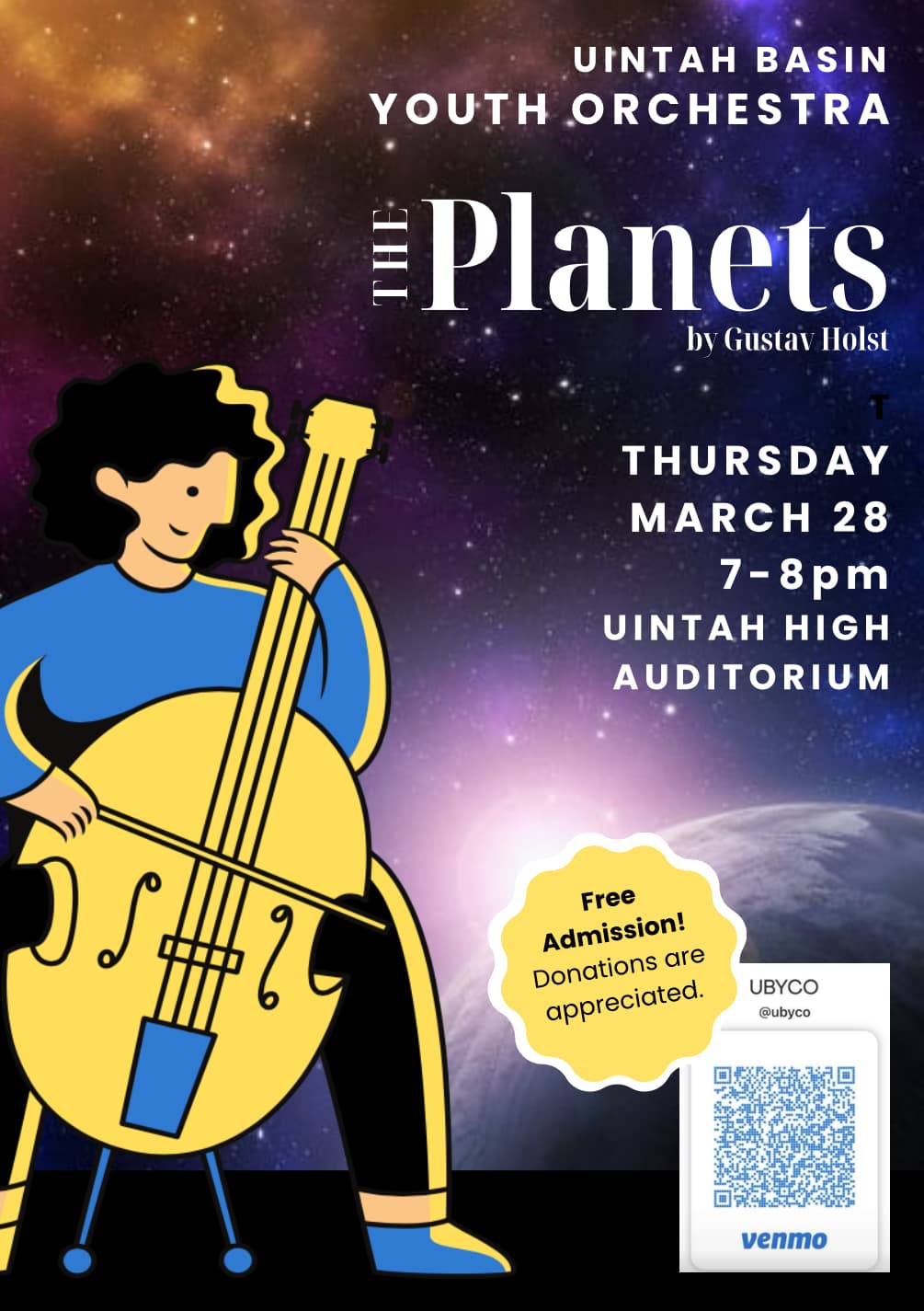 Talented Youth Presenting Free Concert Thursday Evening