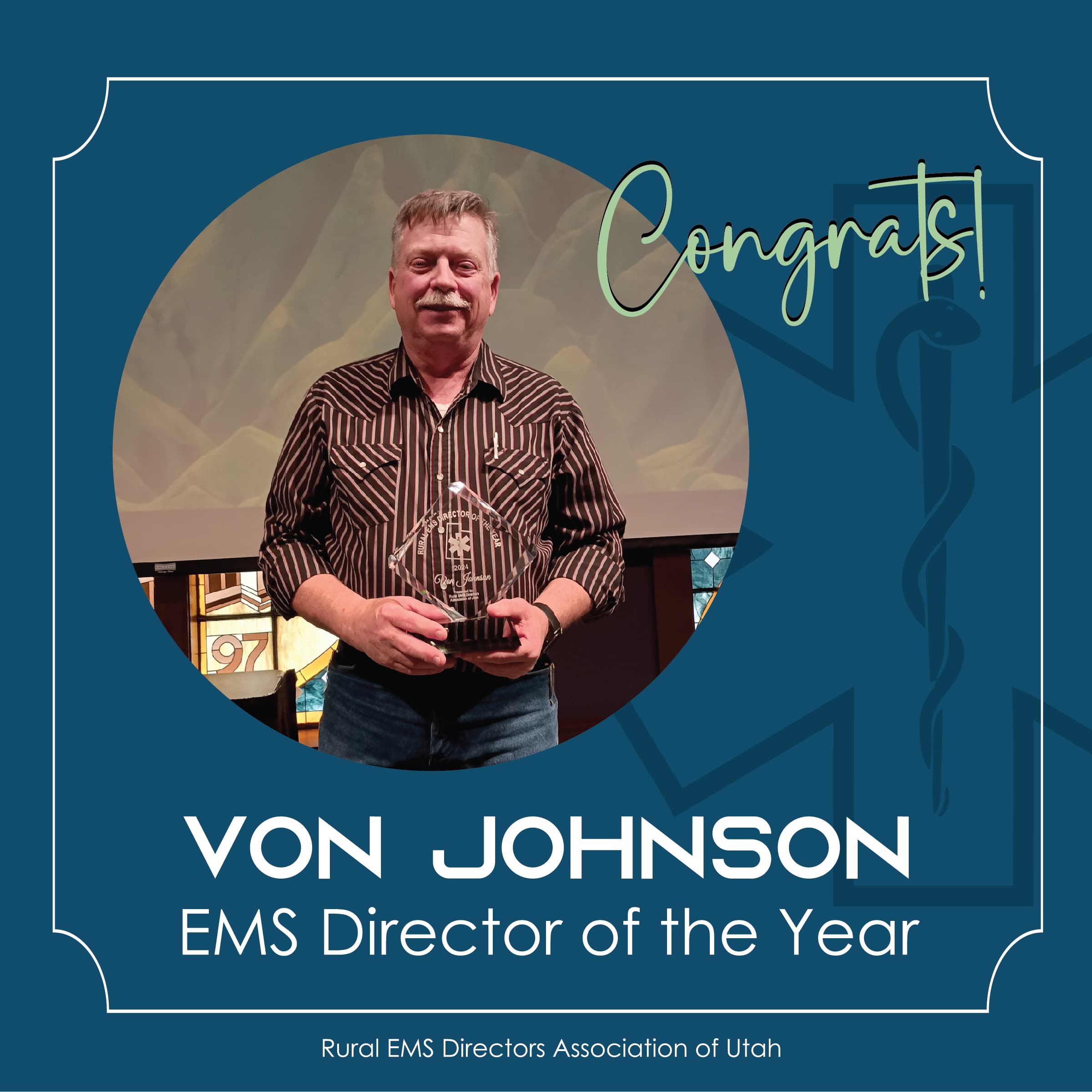 UBH Professional Named Rural EMS Director of the Year
