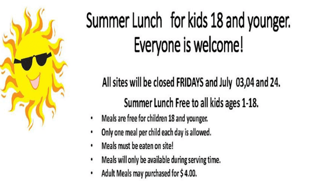 Duchesne County School District Announces Summer Lunch Details