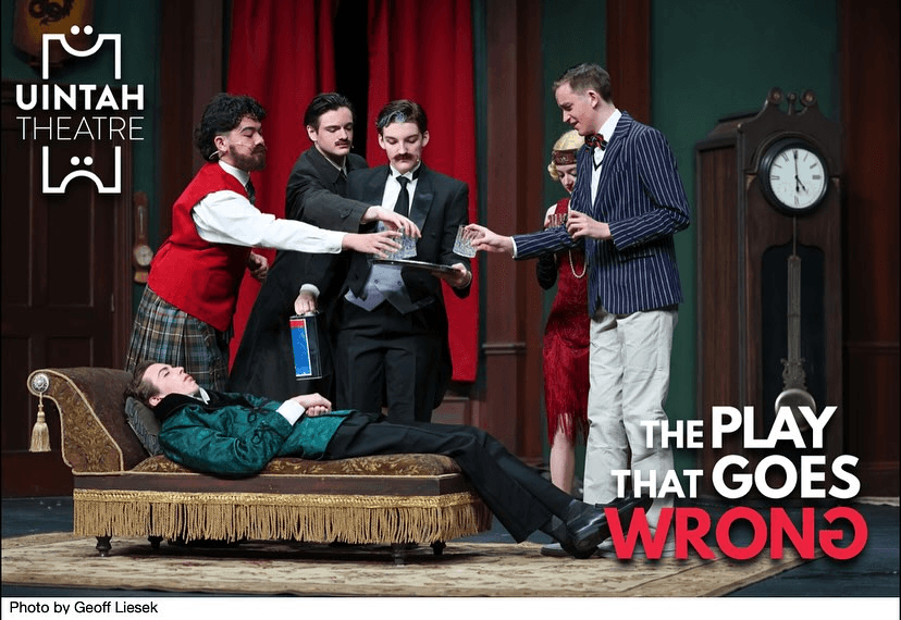 ‘The Play That Goes WRONG’ Now Showing On Uintah Theatre Stage