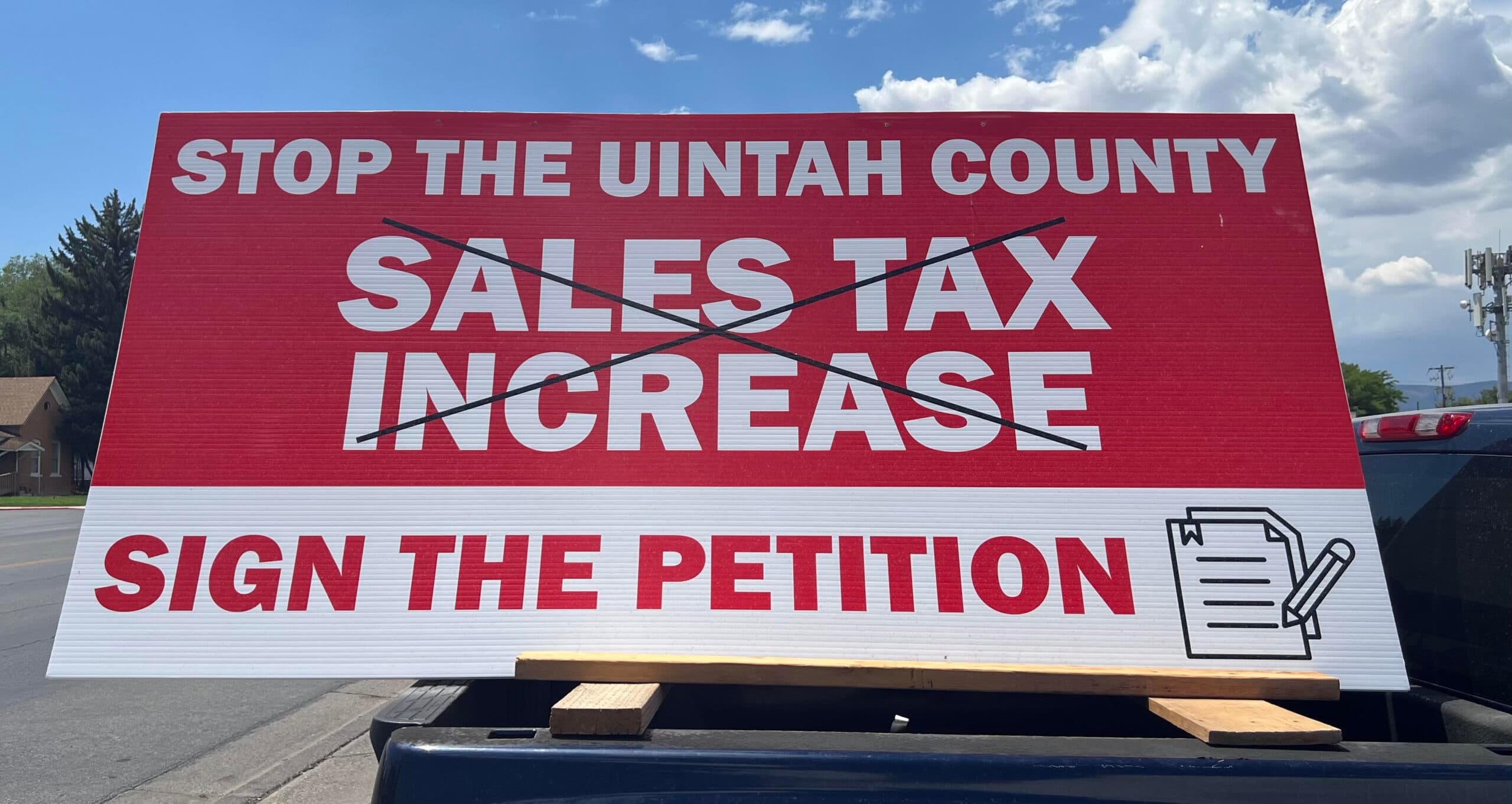 Signatures Being Gathered In Uintah County To Repeal 0.3% Sales Tax Increase