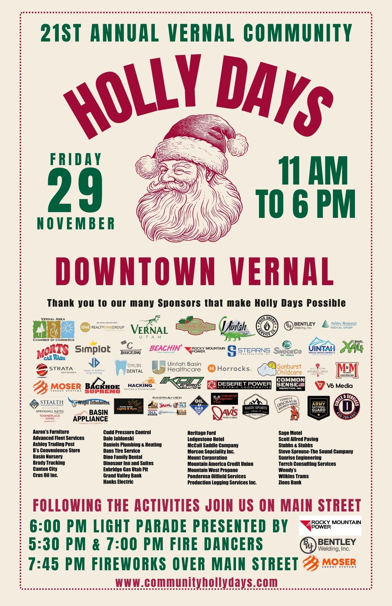 Holly Days To Include Christmas Charity Village Once Again