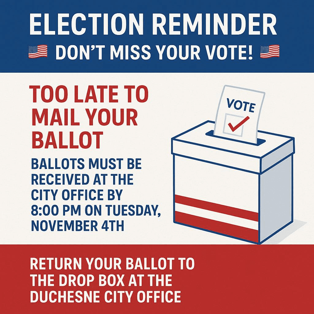 Duchesne City Election Highlights