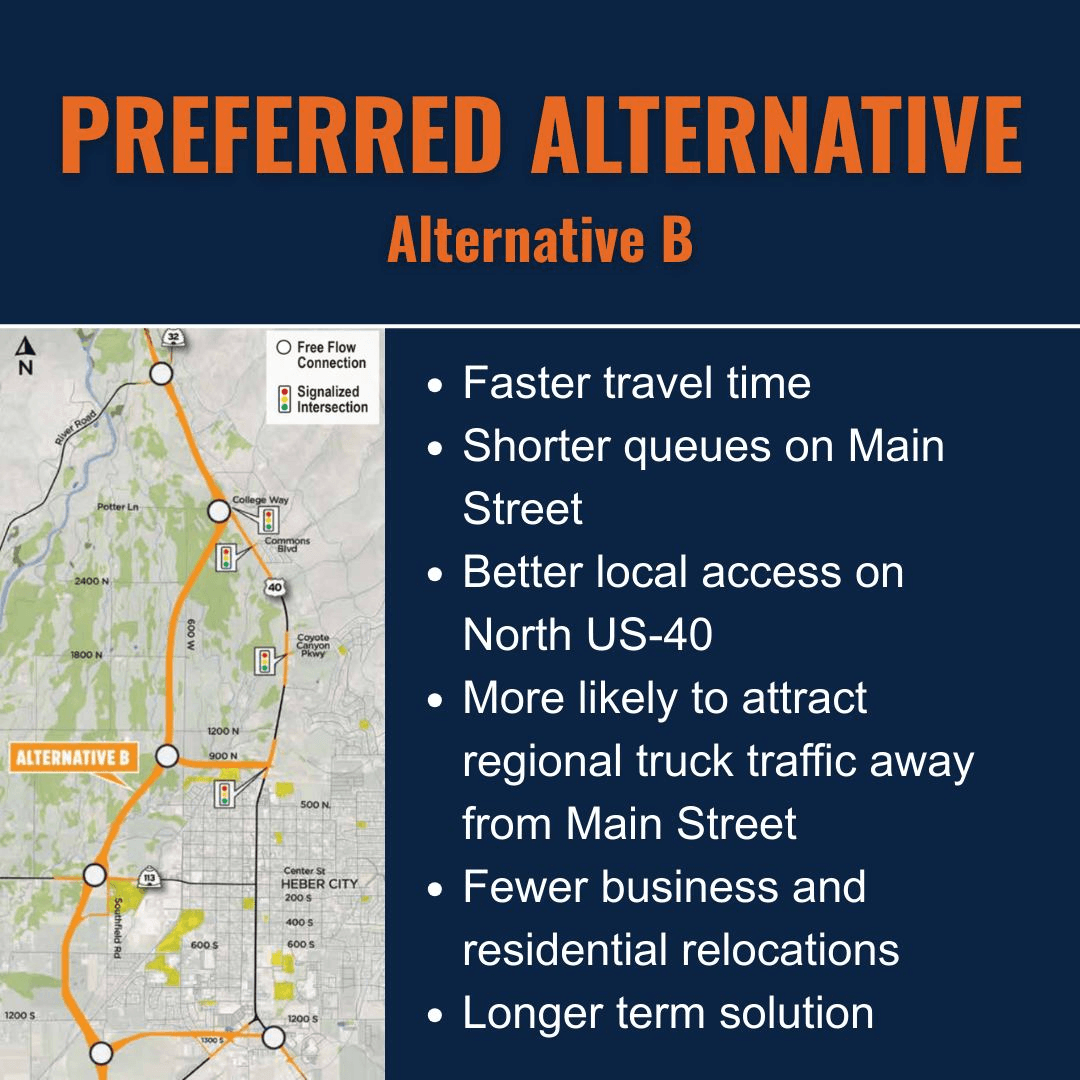 Public Meetings Tonight And Tomorrow On Heber Valley Corridor