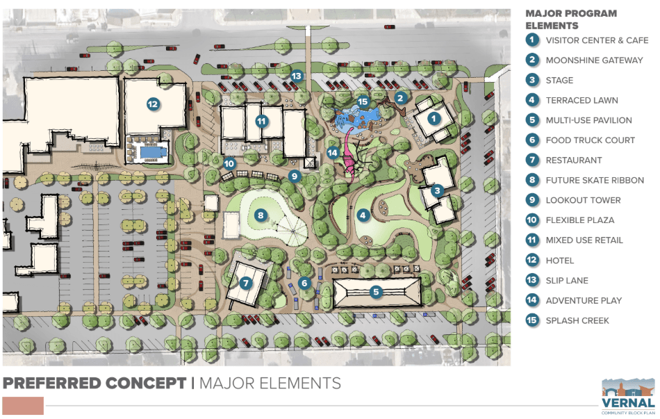 Vernal City Council Approves Downtown Vernal Community Block Plans