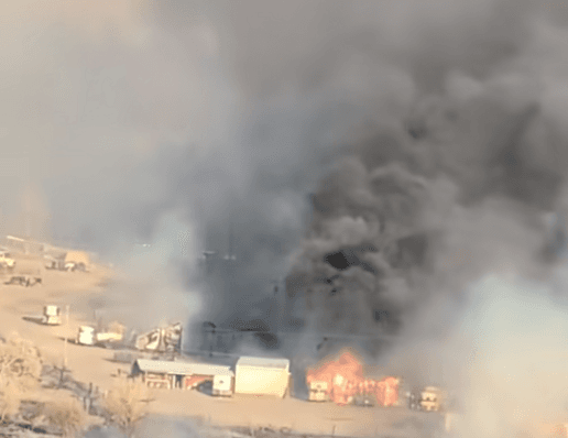 Scotts Bottom Wildfire Caused By Escaped Cook Fire