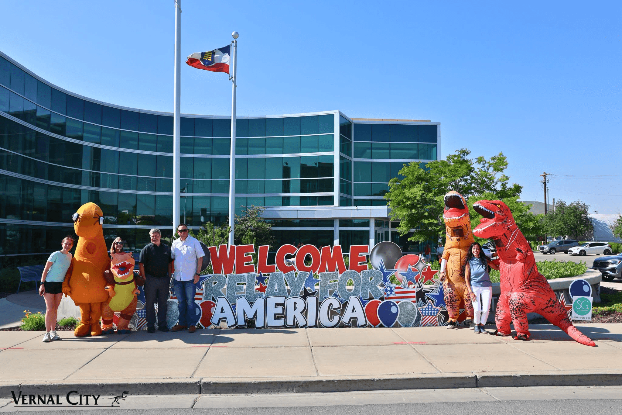 Vernal City Recognizes ‘Relay For America’ Runners As They Travel Through Area